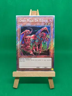 Yugioh RA04-EN124 - Gren Maju Da Eiza - Platinum Secret Rare - Image 4