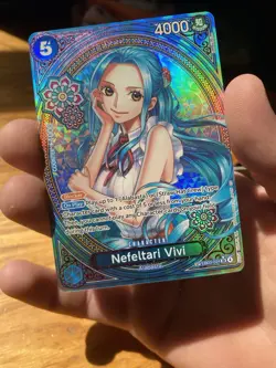 One Piece TCG Nefeltari Vivi EB03-024 SP Alternate Art Near Mint - Image 1