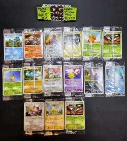 SEALED Meiji Promo Japanese Pokemon Cards VINTAGE lot COMPLETE SET 4 + 3 free - Image 1