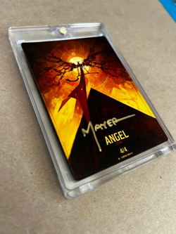 MTG “Angel of Death” Token Card - Signed by MTG Artist Dominik Mayer SUPER RARE! - Image 4