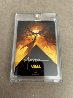 MTG “Angel of Death” Token Card - Signed by MTG Artist Dominik Mayer SUPER RARE! - Image 5
