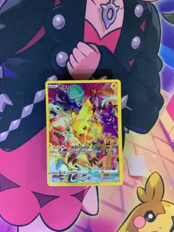Pokemon Pikachu Full Art Secret Rare Holo 160/159 Crown Zenith 70 HP Card - Image 1