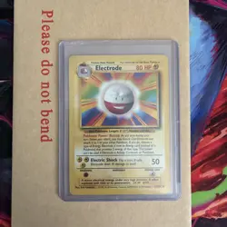Electrode 21/102 - Base set - Pokemon Card - Non-Holo - NM/LP - Image 1