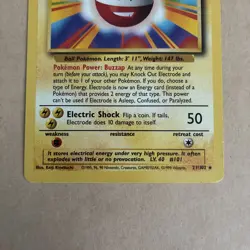 Electrode 21/102 - Base set - Pokemon Card - Non-Holo - NM/LP - Image 4