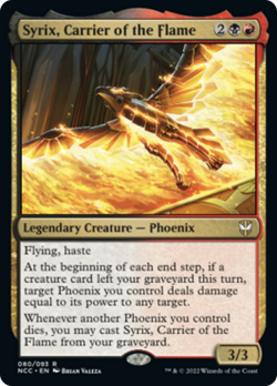 Syrix, Carrier of the Flame Streets of New Capenna Commander MINT CARD ABUGames - Image 1