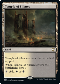 Temple of Silence Streets of New Capenna Commander NM Land Rare CARD ABUGames - Image 1