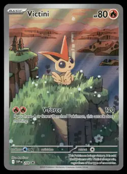Pokemon Cards Victini 208 Scarlet & Violet Promo NM - Image 1