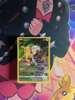 Pikachu TG05/TG30 Swsh11: Lost Origin Trainer Gallery Holo Pokemon Card NM - Image 1