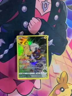 Pikachu TG05/TG30 Swsh11: Lost Origin Trainer Gallery Holo Pokemon Card NM - Image 3