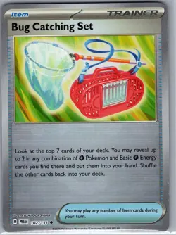 Bug Catching Set (Poke Ball Pattern) 102/131 Prismatic - Pokemon Card - NM - Image 1