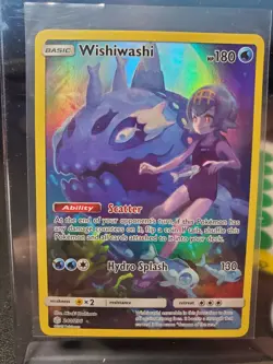 Wishiwashi 240/236 Cosmic Eclipse Secret Rare Holo Card SM Pokemon Tcg - Image 1
