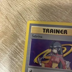 Pokemon TCG Sabrina Trainer Gym Challenge 1st Edition Non-Holo Card 110/132 - Image 5