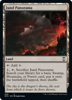 Jund Panorama Streets of New Capenna Commander MINT Land Common CARD ABUGames - Image 1