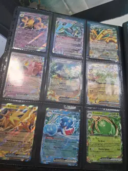 Pokemon Charizard Binder Lot Over 200 Double Rare Cards Holo EX Full Art V - Image 3