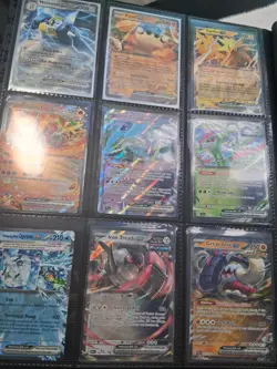 Pokemon Charizard Binder Lot Over 200 Double Rare Cards Holo EX Full Art V - Image 5