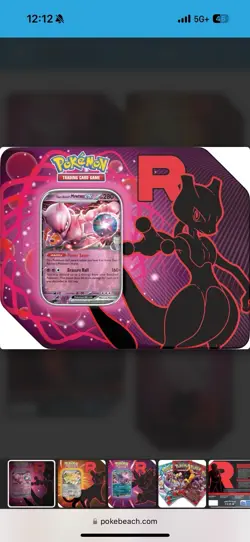 Pokemon Trading Card Game: Team Rocket Tin -RANDOM PRESALE SHIPS MID SEPT - Image 3