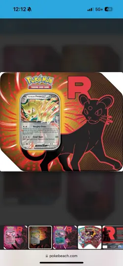 Pokemon Trading Card Game: Team Rocket Tin -RANDOM PRESALE SHIPS MID SEPT - Image 4