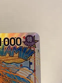 One Piece Nami Treasure Rare ST01-007 Wings of the Captain Foil Bandai Card - Image 4