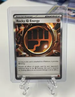 Pokemon Rock Fighting Energy POR 087/088 Holo - Perfect Order MINT Nice Card - Image 1