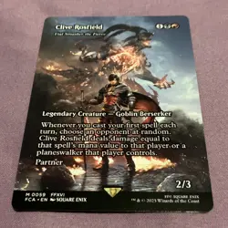 Magic The Gathering Clive Rosfield Legendary Creature FFXVI Card M0059 full art - Image 3