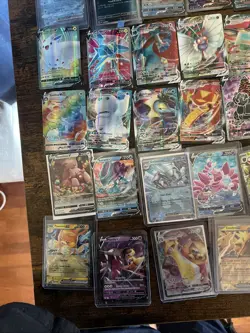 Pokemon Card Lot EX V Full Art Snorlax Suicune Zapdos 40+ Cards NM - Image 2