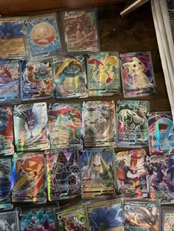 Pokemon Card Lot EX V Full Art Snorlax Suicune Zapdos 40+ Cards NM - Image 4