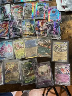 Pokemon Card Lot EX V Full Art Snorlax Suicune Zapdos 40+ Cards NM - Image 5