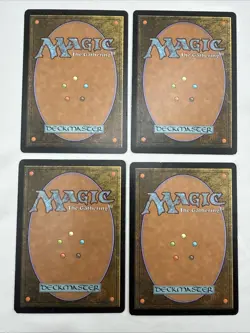 Ponder x4 MTG Core Set 2010 M10 4x Magic Good Heavy Play HP - Image 4