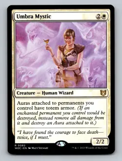 Umbra Mystic R Commander: Wilds of Eldraine 82 NM - Image 1