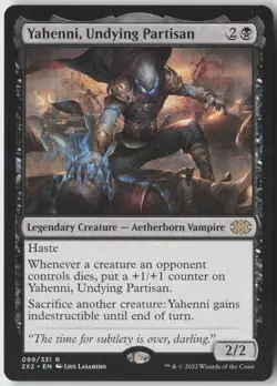 Yahenni, Undying Partisan (99) - Normal - Double Masters 2022 (2X2) - NM - Image 1
