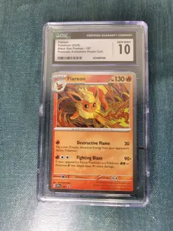 Pokemon Flareon Black Star Promos Card Gem 10 Mint - Image 1