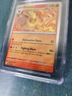 Pokemon Flareon Black Star Promos Card Gem 10 Mint - Image 2