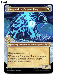 Aang, Swift Savior (Showcase) - FOIL - [Avatar: The Last Airbender] MTG ⚪💧 - Image 2