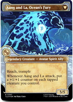 Aang, Swift Savior (Showcase) - FOIL - [Avatar: The Last Airbender] MTG ⚪💧 - Image 4
