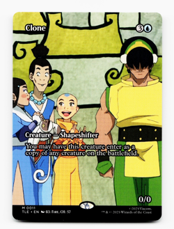 Clone (Borderless) - FOIL - [Avatar: The Last Airbender: Eternal-Legal] MTG 💧 - Image 1