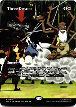 Three Dreams (Borderless) - [Avatar: The Last Airbender: Eternal-Legal] MTG NM ⚪ - Image 1