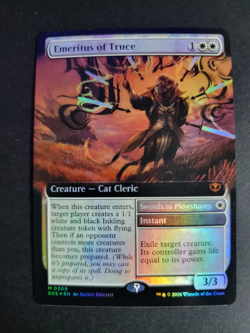 Emeritus of Truce (Extended Art Foil) Mythic MTG Secrets of Strixhaven - Image 1
