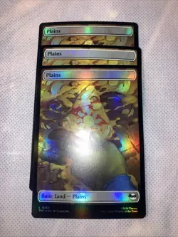 magic: the gathering TMNT Plains Lot (1 Surge 2 Foil) - Image 1