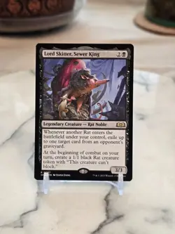MTG Lord Skitter, Sewer King Wilds of Eldraine Regular NM - Image 1