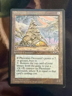 Magic The Gathering Phyrexian Devourer Alliances MTG LP/MP - Image 1
