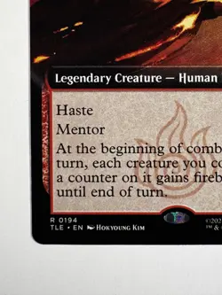 Iroh, Dragon of the West #194 - MTG Avatar TLA - Extended Art Rare Mentor Haste - Image 5