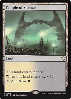 Temple of Silence R Commander: Secrets of Strixhaven 415 NM - Image 1