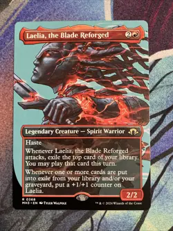 MTG 2024 Modern Horizons 3: Laelia, The Blade Reforged (0368) Borderless - Image 1