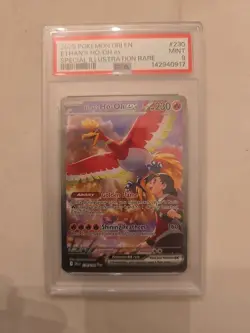 2025 Pokemon Scarlet And Violet Destined Rivals Ethan's Ho-oh EX #230 PSA 9 Mint - Image 1