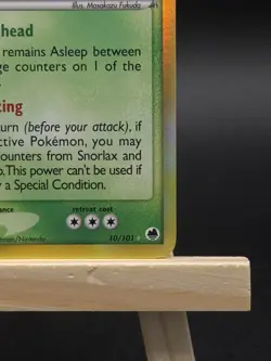 Pokemon Snorlax 10/101 Reverse Holo EX Delta Species - Image 5