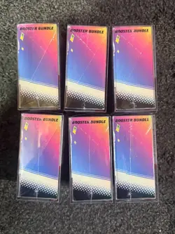 Pokemon TCG: S&V Prismatic Evolutions Booster Bundle Sealed Lot of 6 with Cases - Image 4