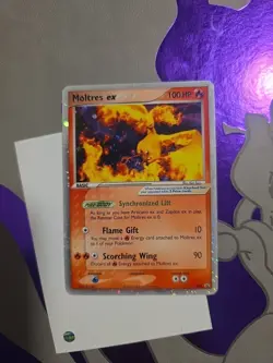 Pokemon Moltres ex - 031 (EX Collector Tin) Nintendo Black Star Promo Holo 2005 - Image 1