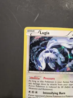 Pokemon TCG Lugia Fates Collide 78/124 Exclusive Cracked Ice Holo - Image 2