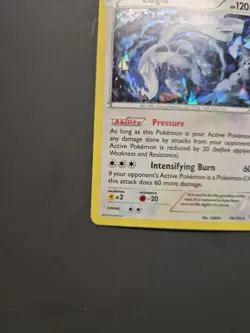 Pokemon TCG Lugia Fates Collide 78/124 Exclusive Cracked Ice Holo - Image 3