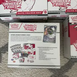 Pokemon TCG White Flare Elite Trainer Box ETB New Sealed - Lot Of 5! - Image 4